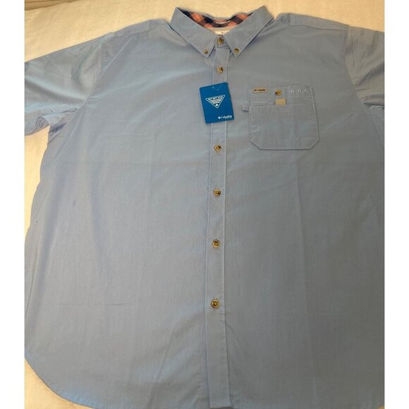 Columbia Sportswear Men's Bonefish Shirt Light Blue, 2X-Large - Men's Fishing - Picture 6 of 13